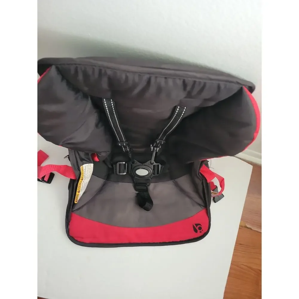 Baby Trend Sit'N Stand Double Stroller Front Seat Cover Belt Straps Red W/Black
